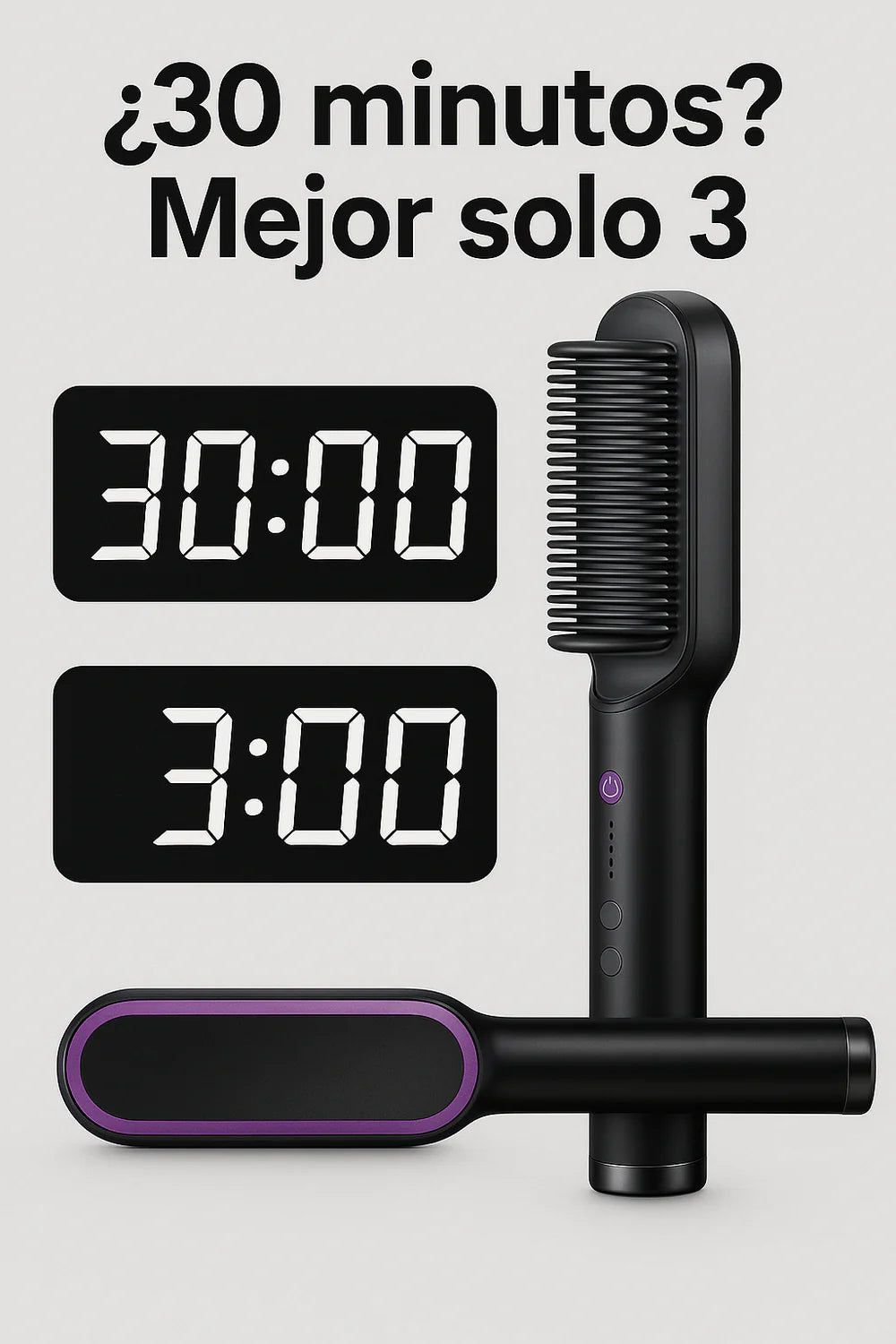 Cepillo Alisador - Alissence™ | Alisado Rápido y Sin Daños