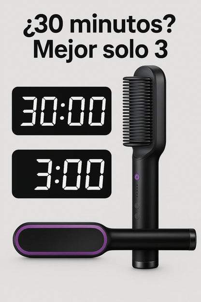 Cepillo Alisador - Alissence™ | Alisado Rápido y Sin Daños