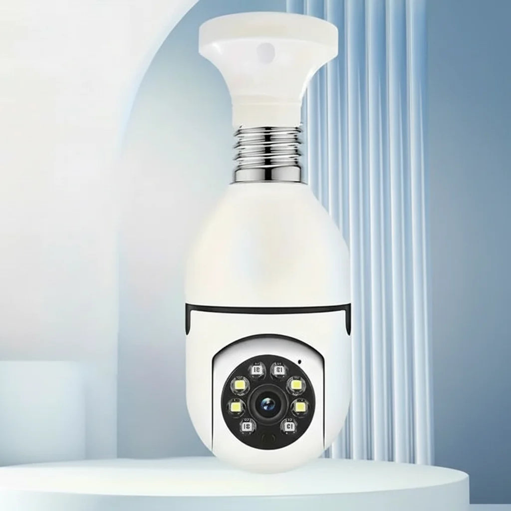 Cámara Inteligente de Seguridad 360° - SecurBulb™