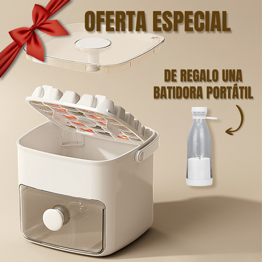 🧊 Fabrica HIELO sin Sabores Extraños para todos tus Invitados + Batidora Portátil de Regalo🍊