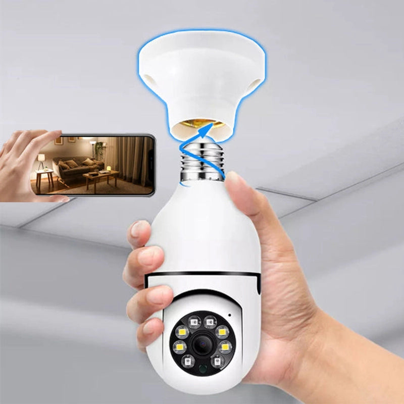 Cámara Inteligente de Seguridad 360° - SecurBulb™