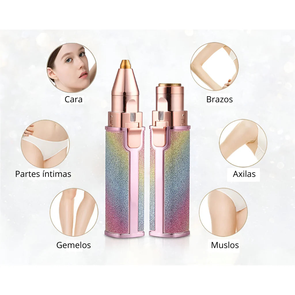 Depiladora Facial 2 en 1 | Diseño Arcoiris