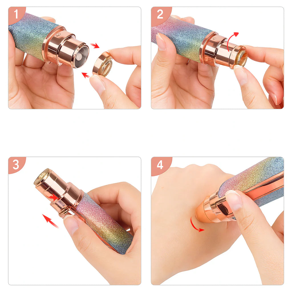Depiladora Facial 2 en 1 | Diseño Arcoiris