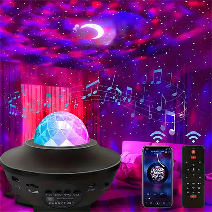 Proyector y altavoz 2 en 1 - NebulaGlow™