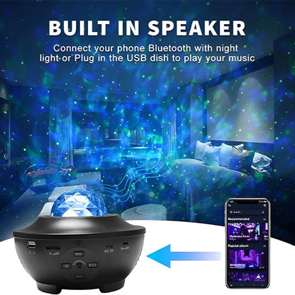 Proyector y altavoz 2 en 1 - NebulaGlow™