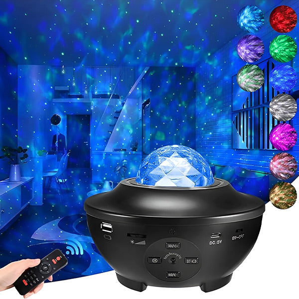 Proyector y altavoz 2 en 1 - NebulaGlow™