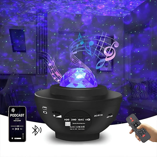 Proyector y altavoz 2 en 1 - NebulaGlow™