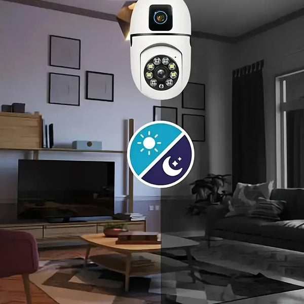 Cámara Inteligente de Seguridad 360° - SecurBulb™
