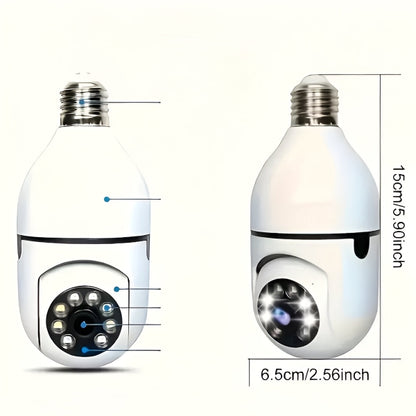 Cámara Inteligente de Seguridad 360° - SecurBulb™