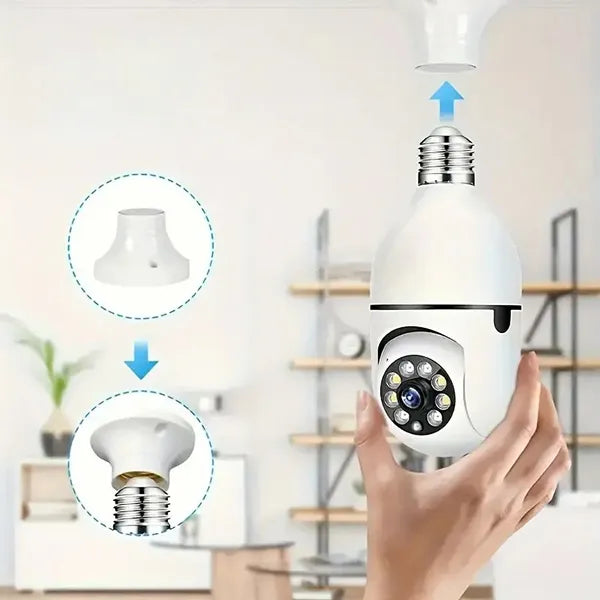 Cámara Inteligente de Seguridad 360° - SecurBulb™