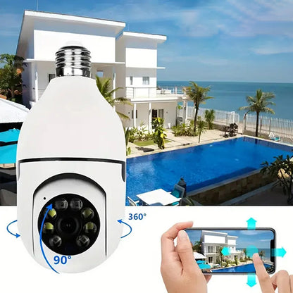 Cámara Inteligente de Seguridad 360° - SecurBulb™