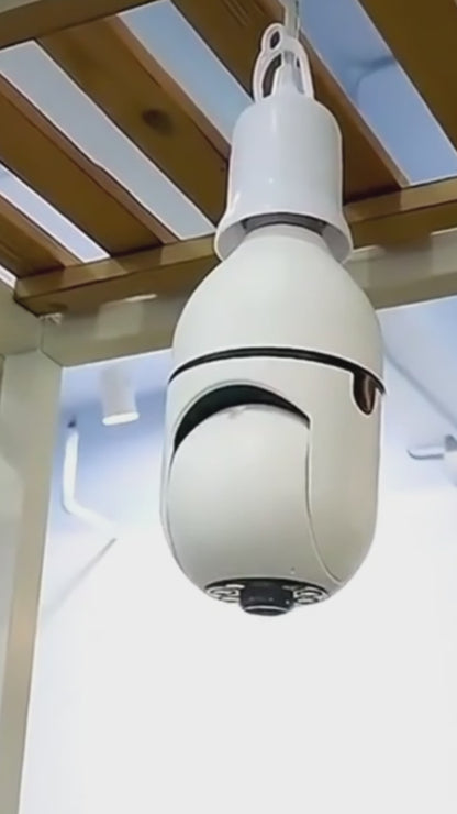 Cámara Inteligente de Seguridad 360° - SecurBulb™