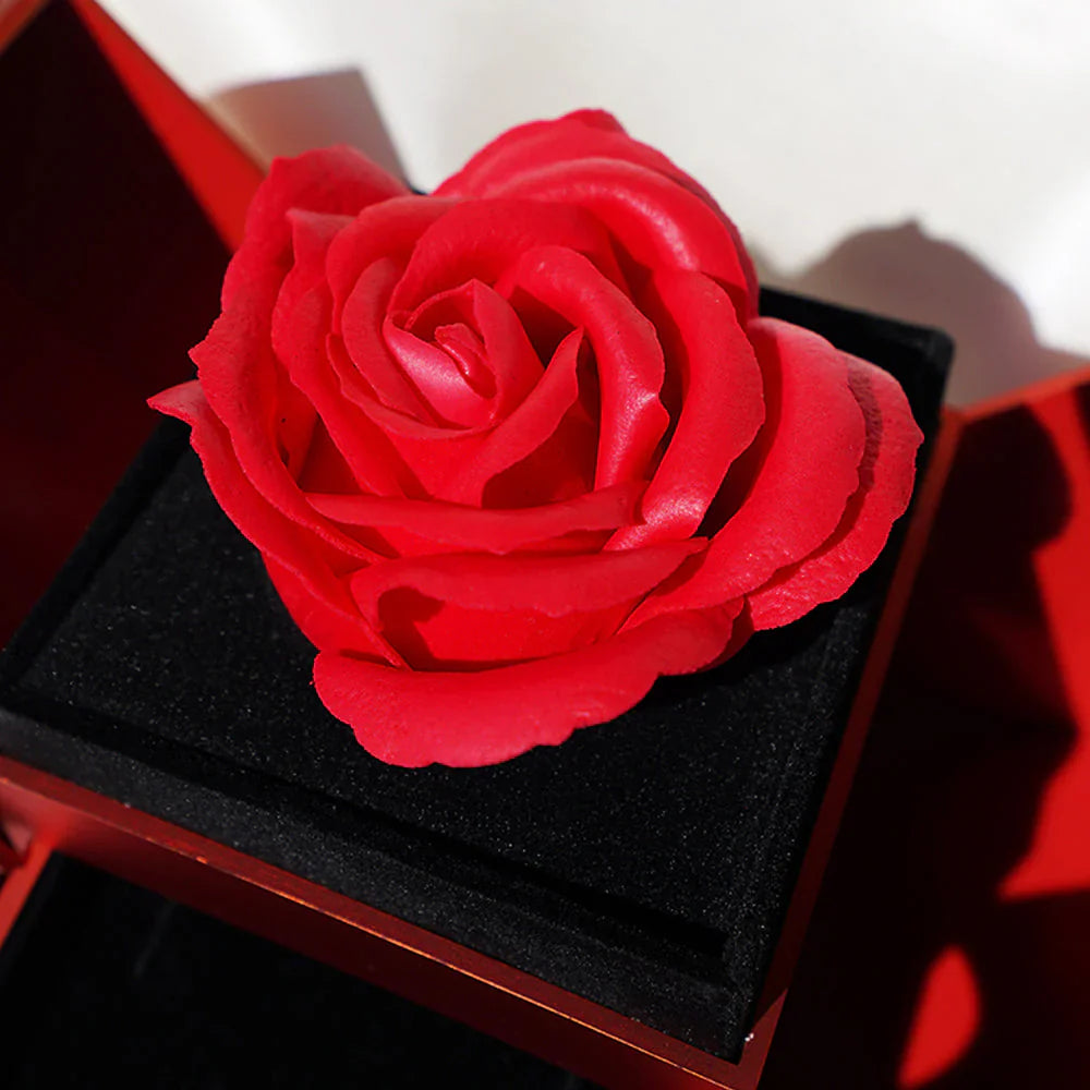 ❤️🌹 Solución segura para no fallar en San Valentín | Rosa Eterna + Collar